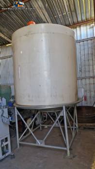 Tanque de armazenamento de polietileno rotomoldado pl�stico ALPINA 4800 litros