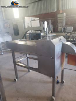 Cortadora cubetadeira em inox Incalfer Cortadora cubetadeira em inox Incalfer