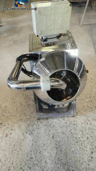 Drageadeira com insuflador em inox de bancada JHM Drageadeira com insuflador em inox de bancada JHM