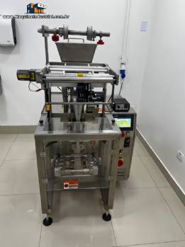 Embaladora sacheteira empacotadora volumétrica automática para produtos em pós em sachês Embaladora sacheteira empacotadora volumétrica automática para produtos em pós em sachês