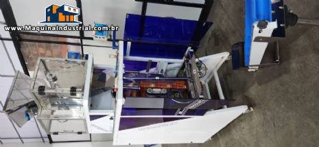 Empacotadora embaladora automática dosadora e pesadora para produtos em pó JHM Empacotadora embaladora automática dosadora e pesadora para produtos em pó JHM