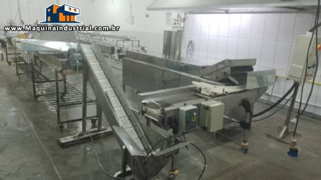 Linha para fabricação de canudos canudinhos de massa frito para rechear Toshiro Braslaer Linha para fabricação de canudos canudinhos de massa frito para rechear Toshiro Braslaer