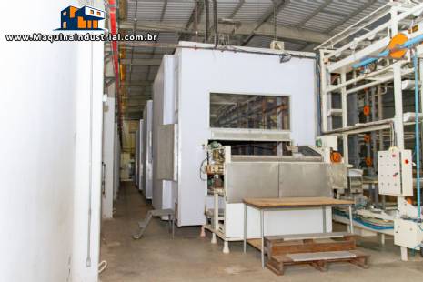 Máquina para fabricação de massas espaguete 1800 kg RICCIARELLI Máquina para fabricação de massas espaguete 1800 kg RICCIARELLI