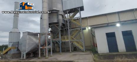 Spray Dryer secador com atomizador em aço inox Termopros com saída de produto de 1.900 kg por hora Spray Dryer secador com atomizador em aço inox Termopros com saída de produto de 1.900 kg por hora