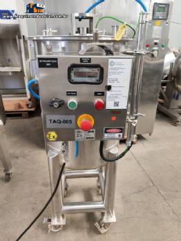 Tanque misturador em aço inox 316 120 L anti explosão EX Controltech Thermoindustrial Tanque misturador em aço inox 316 120 L anti explosão EX Controltech Thermoindustrial